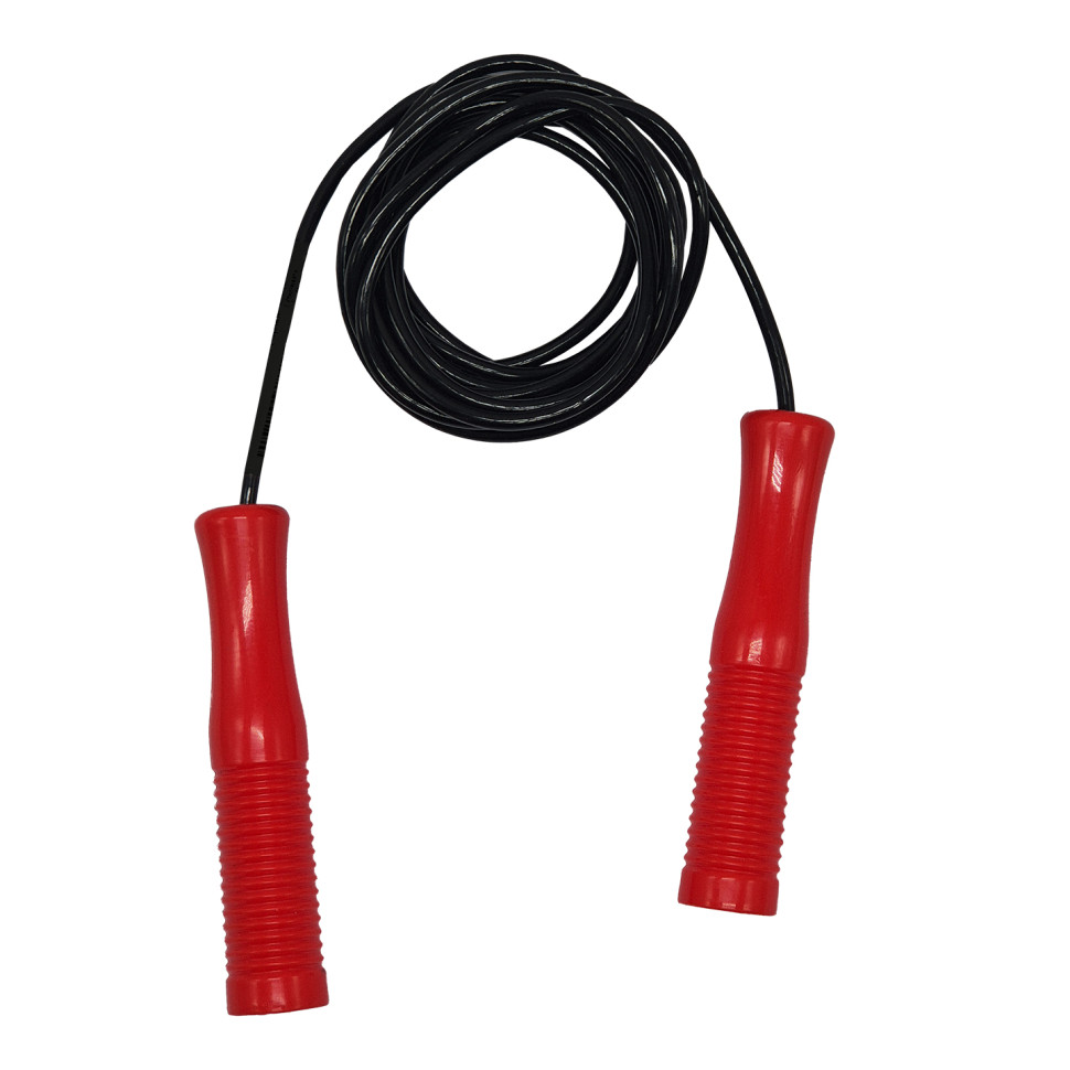Детская Скакалка №1 0749(Red) диаметр 3,7 мм, длина 270 см, черная