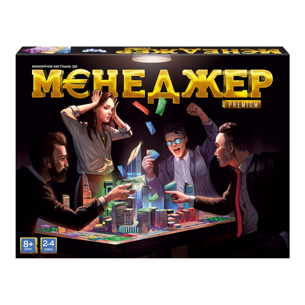 Настольная игра "Менеджер Premium" укр G-ManP-01-01U