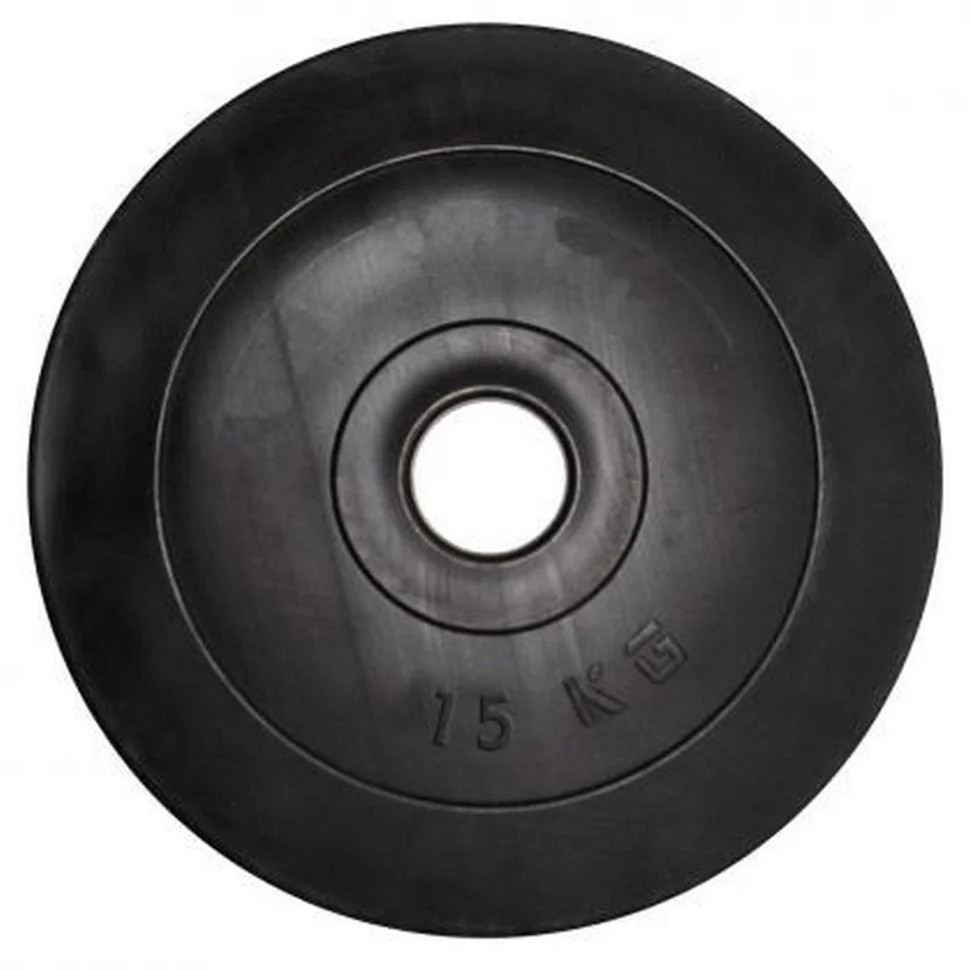 Диск гантельный "Rock Pro" NE-PL-D-15 15 кг композитный в пластиковой оболочке
