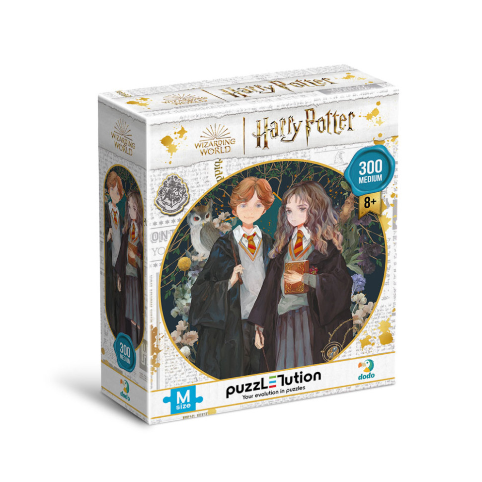 Пазл классический "Harry Potter. Гермиона и Роналд" 200499, 300 элементов