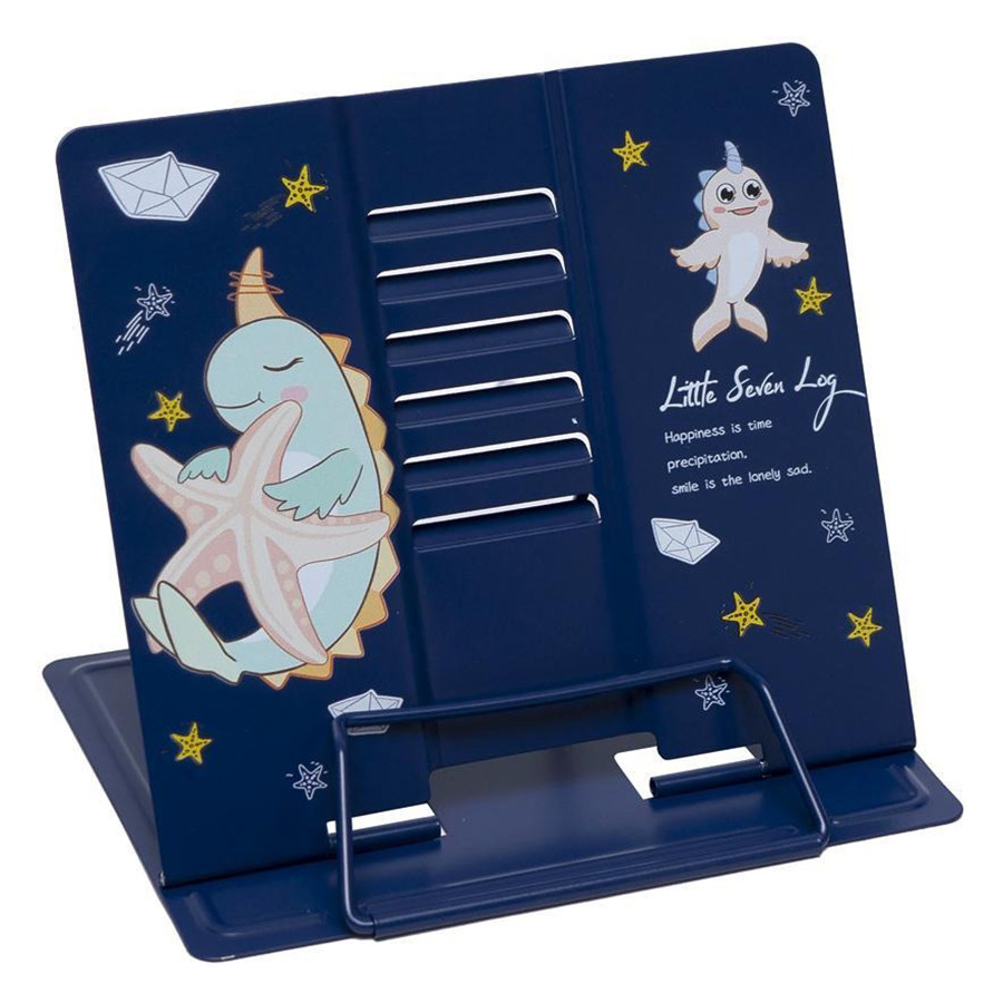 Подставка для книг "Little Seven log" LTS-8183(Blue) металлическая