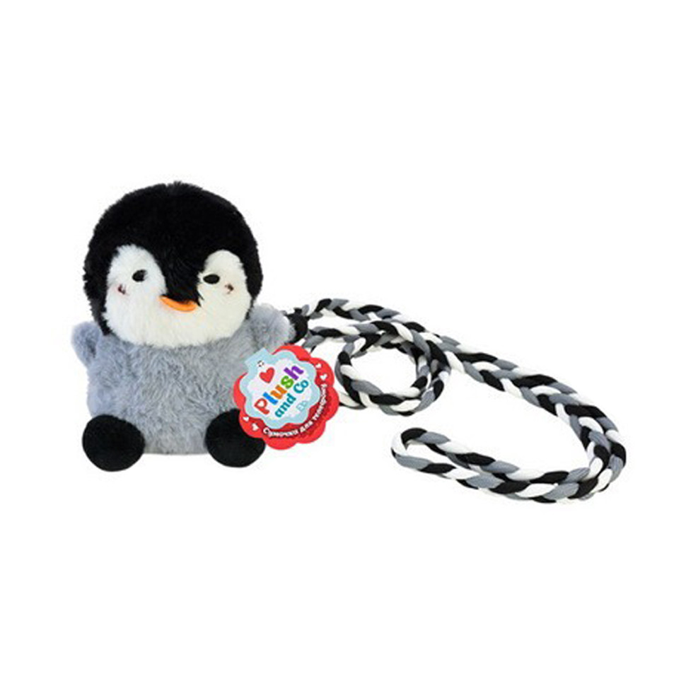 Мягкая игрушка-держатель для телефона PLC25005(Black) 9х8х11 см