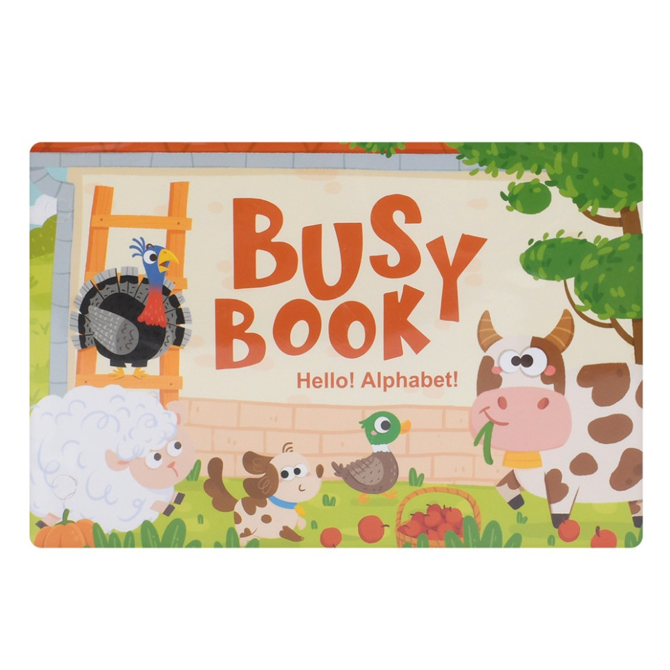 Мягкая развивающая игрушка-книжечка "Busybook" 557-581-583-3