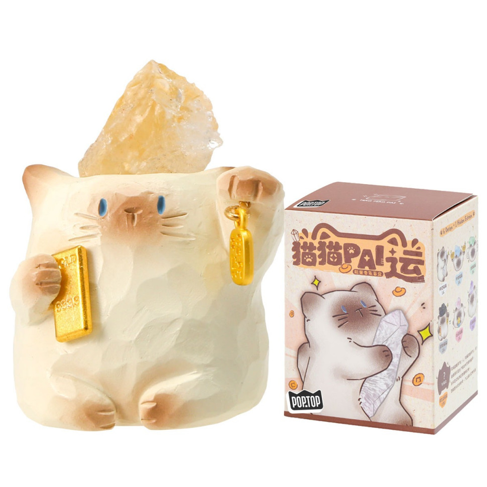 Коллекционная фигурка-сюрприз "Энергия удачи" W1244-8 серии "Cat PAI"