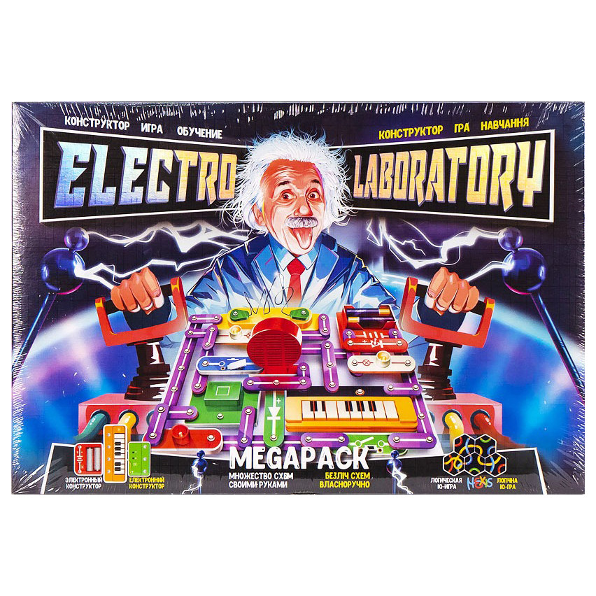 Електронний конструктор "Electro Laboratory. Megapack" Danko Toys ELab-01-04