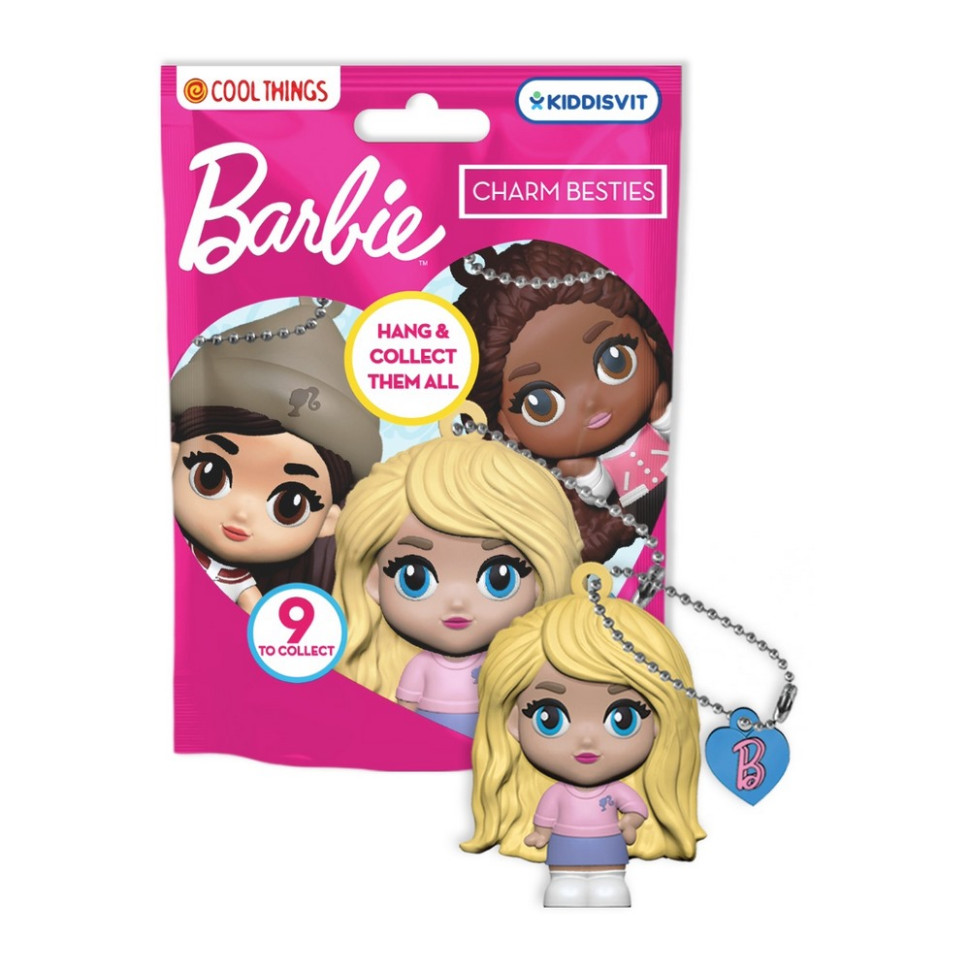 Фигурка-сюрприз на цепочке "Лучшие подружки" Cool Things BR052 серии "Barbie"