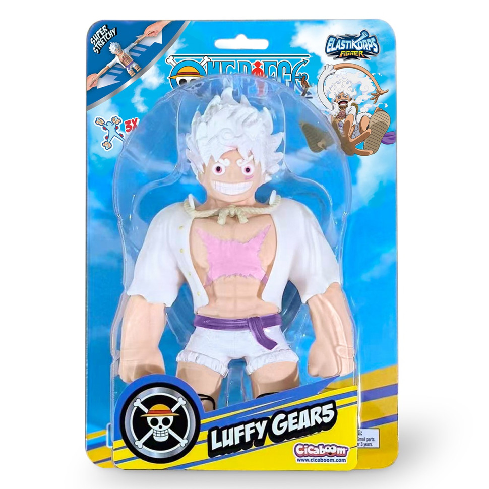 Стретч-игрушка Луффи 5 Гир Elastikorps OPELARESB-G5 серии "One piece"