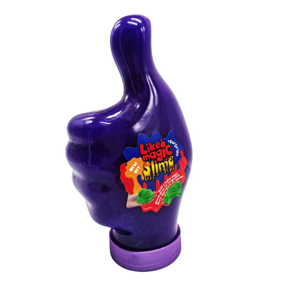 Вязкая масса, слайм "LIKE Magic Slime" LMS-01-01U 300 гр Фиолетовый
