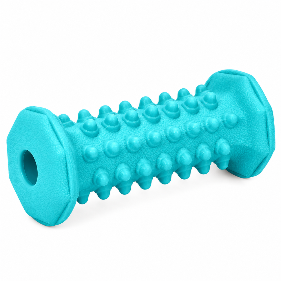 Массажный ролик для рук и ног MS 4813(Turquoise) TPR, бирюзовый