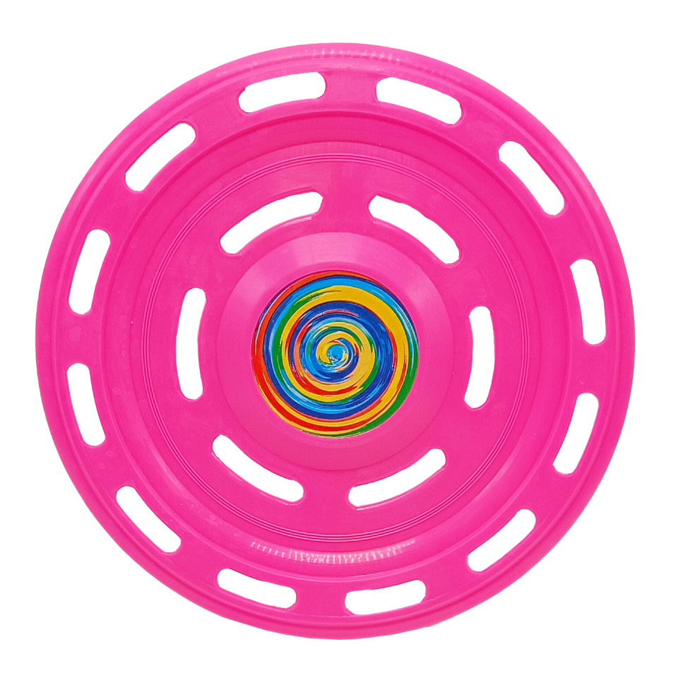 Летающая тарелка S0007(Pink) розовая 22 cм