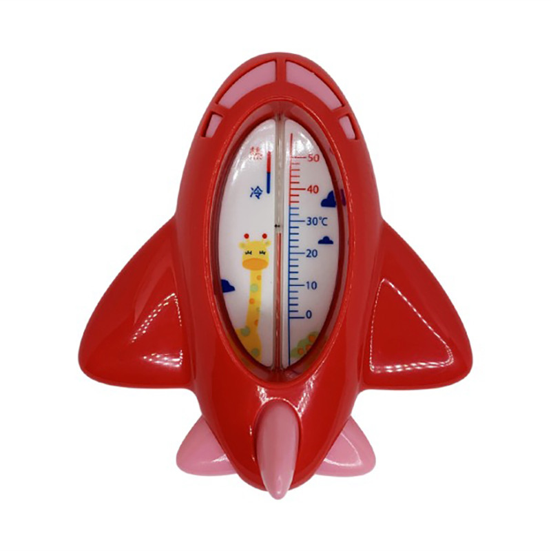 Игрушка-термометр для ванной "Самолет" MGZ-1106(Red)